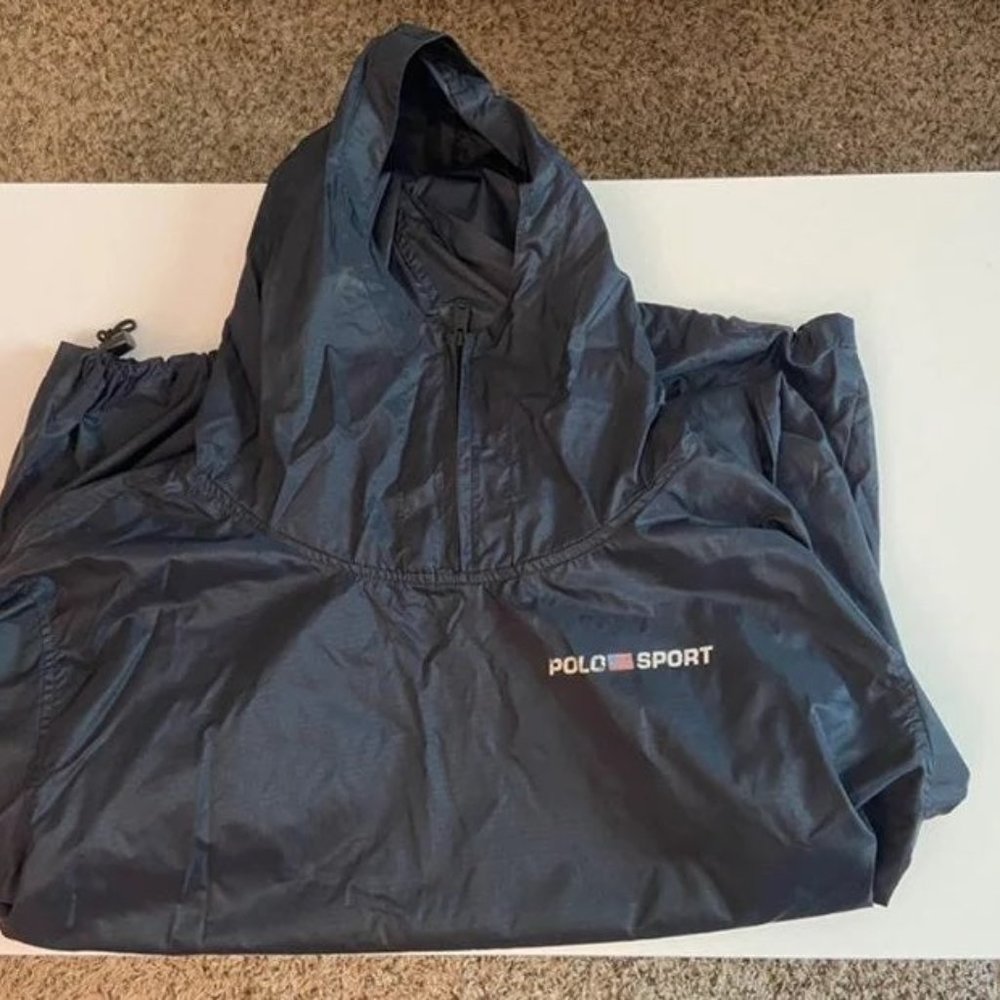 Vintage Polo Sport Nylon quarter zip